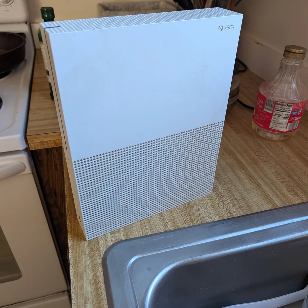 Microsoft Xbox One S Console - White and Green